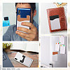 8Pcs 4 Style Sublimation Imitation Leather Phone Card Holder AJEW-CA0003-83-5
