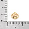 Brass Micro Pave Cubic Zirconia Pendants KK-H511-01G-02-3