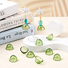 10Pcs Glass Bead Cone for Wind Chimes Making GLAA-TA0002-24A-7