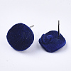 Flocky Iron Stud Earring Findings X-IFIN-S704-34A-2