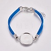 Suede Bracelet Making MAK-WH0007-01C-1