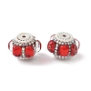 Sparkling Acrylic Rhinestone Beads CLAY-NH0003-01S-07-1