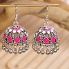 Bohemian Alloy Enamel Chandelier Earrings FS-WG337F9-03-1