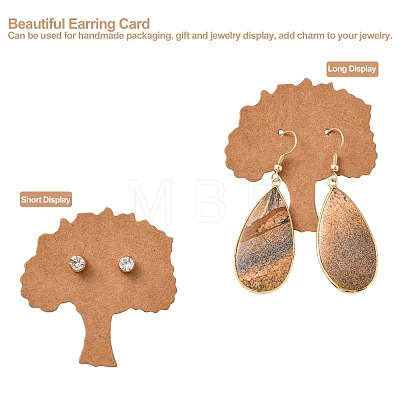 Cardboard Earring Display Cards CDIS-L003-A01-B-1