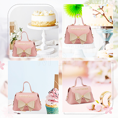 Foldable Imitation Leather Wedding Candy Magnetic Bags CON-WH0084-48G-02-1
