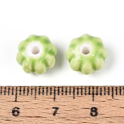 Handmade Porcelain Ceramic Beads PORC-T133-26C-1