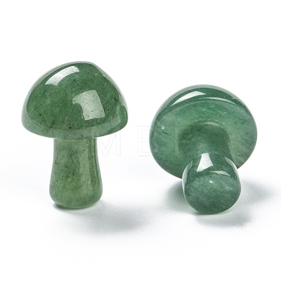 Natural Green Aventurine Mushroom Gua Sha Stone G-L570-A06-1