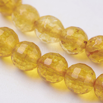 Natural Quartz Crystal Beads Strands G-G099-F4mm-19-1