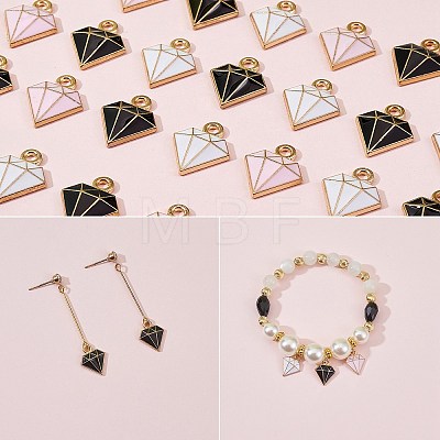 Alloy Enamel Charms ENAM-SZ0003-02A-1