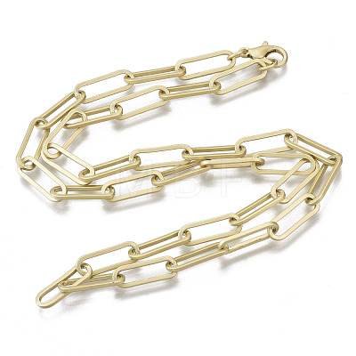 Brass Paperclip Chains MAK-S072-14D-MG-1