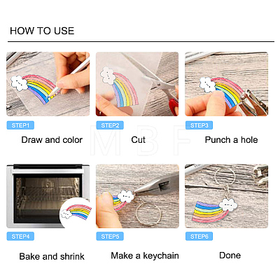 DIY Keychain Making DIY-CJ0005-01-1