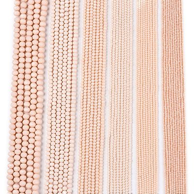 Opaque Solid Color Imitation Jade Glass Beads Strands LS-EGLA-A044-P1mm-D05-1