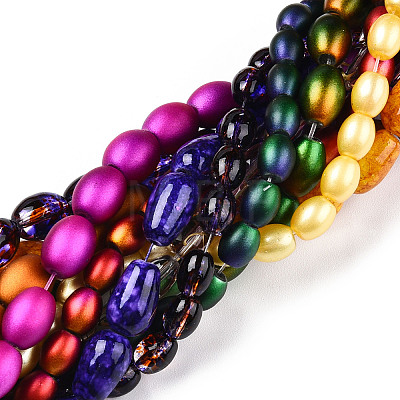 Glass Beads Strands GLAA-T029-15-1