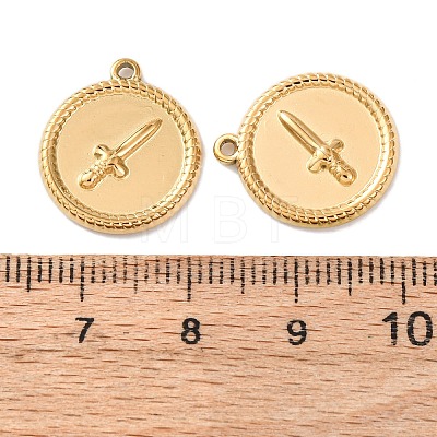 304 Stainless Steel Pendants STAS-P432-01B-G-1