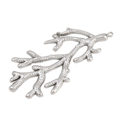 Hollow 304 Stainless Steel Pendants STAS-Z194-03P-03-1