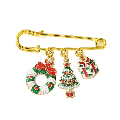 Christmas Iron Kilt Pins Brooches JEWB-BR00168-1