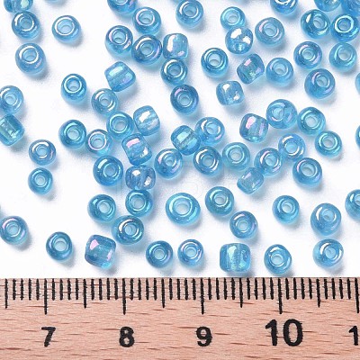 6/0 Round Glass Seed Beads SEED-US0003-4mm-163-1