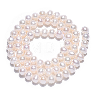 Natural Cultured Freshwater Pearl Beads Strands PEAR-N016-05A-1