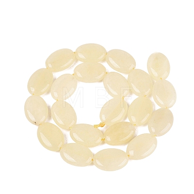 Dyed Natural White Jade Beads Strands G-N370-01A-17-1