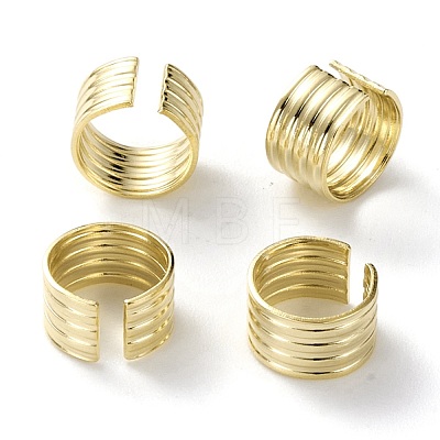 Unisex Brass Cuff Earrings KK-H739-12-1