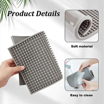 PVC Anti-Slip Table Mat AJEW-WH0248-389-1