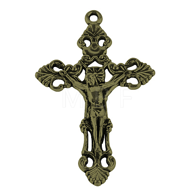 Tibetan Style Alloy Pendants LS-TIBEP-S298-011AB-FF-1