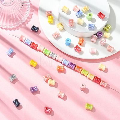 50Pcs Handmade Porcelain Beads PORC-CJ0001-56-1