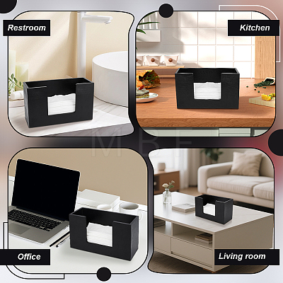 2Pcs Wood Tissue Box CON-WA0001-13-1