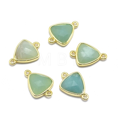 Natural Amazonite Links connectors G-O177-16I-G-1