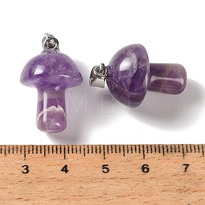 Natural Amethyst Pendants GG-CBAA0EE-05P-14-1