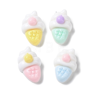 Opaque Resin Cabochons X1-CRES-F030-01I-1