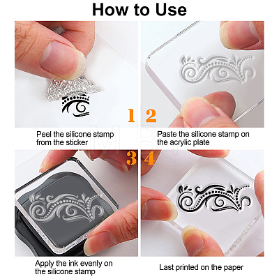 Custom PVC Plastic Clear Stamps DIY-WH0448-0603-1