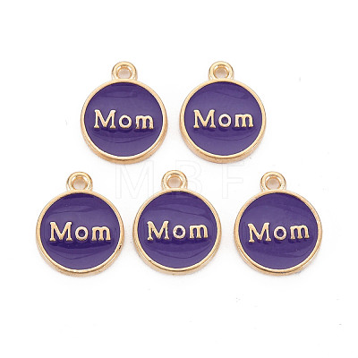 Alloy Enamel Charms ENAM-T016-11H-RS-1