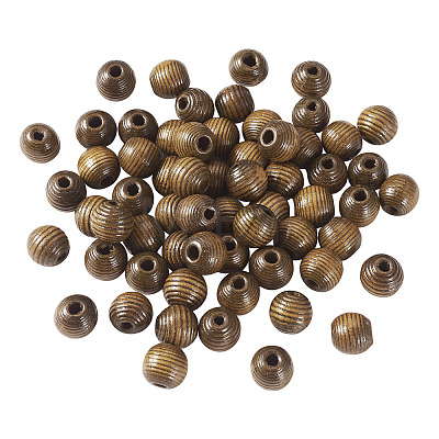 Wood European Beads WOOD-TA0003-10A-1