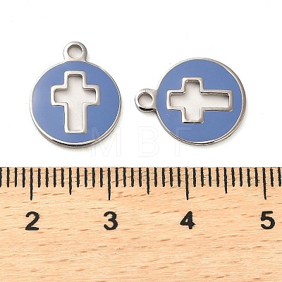 304 Stainless Steel Charms STAS-L022-092P-1