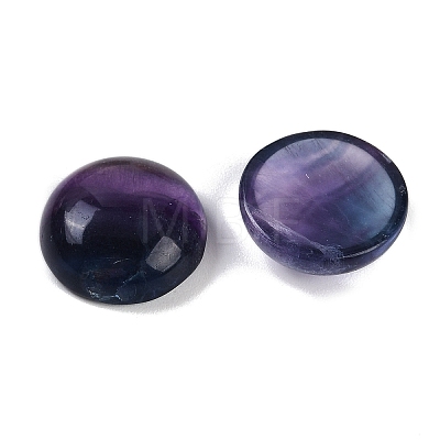 Natural Colorful Fluorite Cabochons G-I370-06B-1