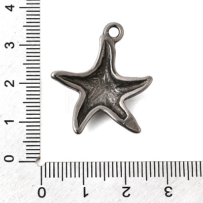 304 Stainless Steel Pendants STAS-B128-24AS-1