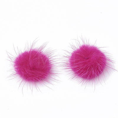 Faux Mink Fur Ball Decoration FIND-S267-4cm-08-1