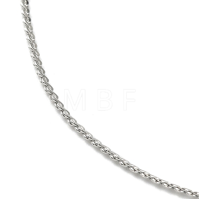 304 Stainless Steel Serpentine Chain Bracelets BJEW-D020-01P-1
