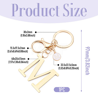 Stainless Steel Keychains KEYC-TAC0035-004M-G-1