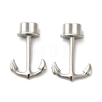 304 Stainless Steel Hook Clasps STAS-F281-07P-1