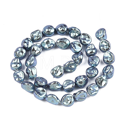 ABS Plastic Imitation Pearl Beads Strands KY-N015-11-A02-1