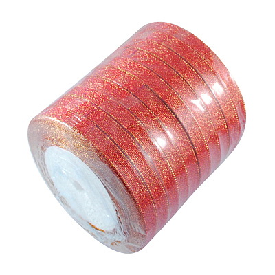 Glitter Metallic Ribbon RSC25mmY-001-1
