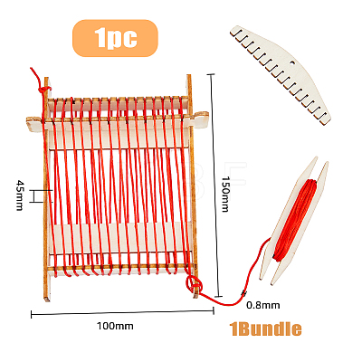 DIY Wooden Loom Kits DIY-WH0502-06-1