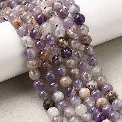 Natural Chevron Amethyst Beads Strands G-L552H-06A-1
