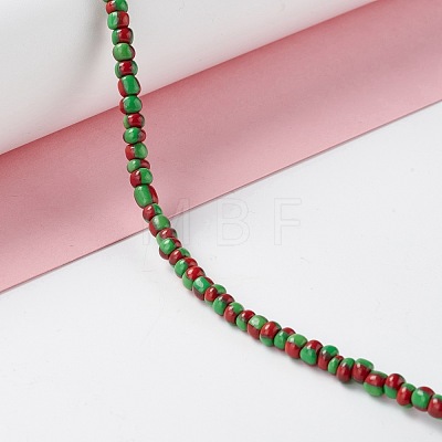 Handmade Lampwork Beads Strands BLOW-K001-01A-14-1