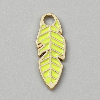Alloy Enamel Pendants ENAM-WH0061-61G-1