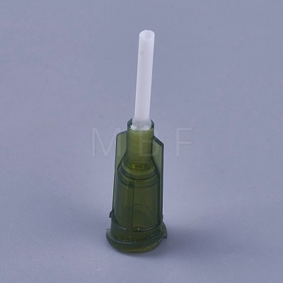 Plastic Fluid Precision Blunt Needle Dispense Tips TOOL-WH0117-11F-1