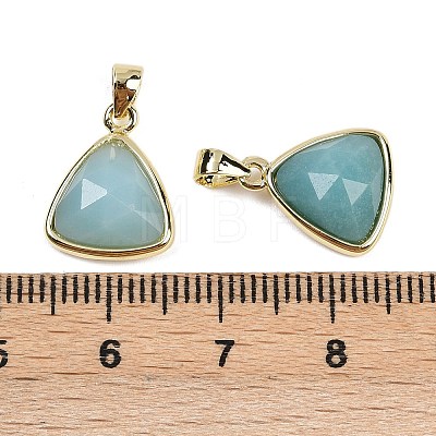 Natural Amazonite Pendants G-O176L-11G-1