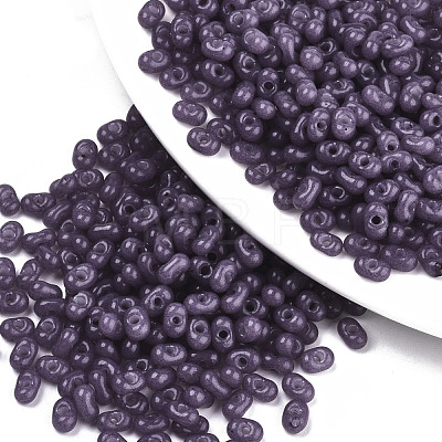 Grade A Glass Seed Beads X-SEED-R050-2377-1